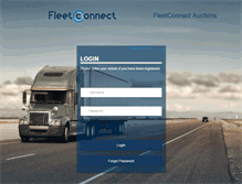 Tablet Screenshot of fleetconnect.co.za